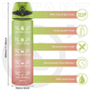 Botella De Agua a Prueba De Fugas Bouteille Deau En Plastics Cute Promotional Plastic Water Bottle Custom Logo