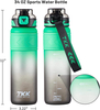 Custom Logo OEM Factory 32oz Water Bottle with Straw BPA Free Leakproof Plastic Bottle Dishwasher Safe Tritan Sports Bottle
