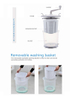 Portable Hand Cranked Manual Clothes Non-Electric Washing Machine and Spin Dryer