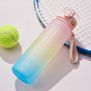 Custom Leakproof BPA Free 500 ml 750ml 1000ml Plastic Water Bottle Manufacturing