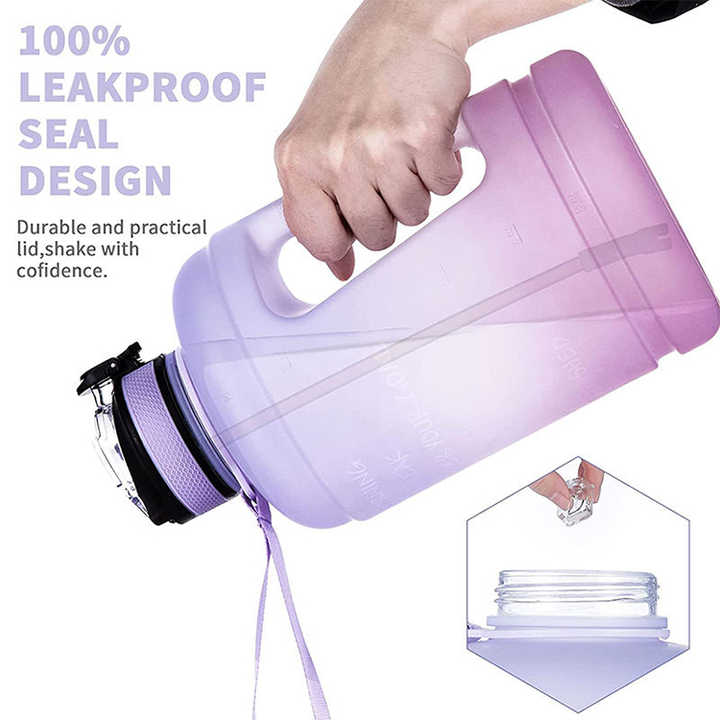 Wholesale Garrafa De Agua Para Academia Botella Para Deportista Hot Selling 1 Gallon Water Bottles Bpa Free Bottles