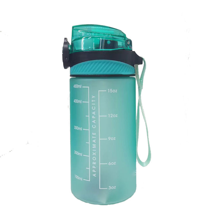 450ml Bpa Free Reusable Tritan Plastic Sports Drink Water Bottle for Kids