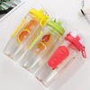 Botella Para Agua Plasticas Portable Personalised Fruit Infuser Water Bottles With Custom Logo
