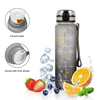 Bouteille Deau Custom Botellas De Gym Custom Measure Gym Large Water Bottle With Motivational Time Marker Bottles