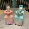 Bpa Free Wasser Flasche Botella De Agua Sin Bpa Gran Capacidad Square Shaped Drink Clear Water Bottle Bottles