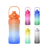 Garrafa Agua 2.2L Botella De Agua 2.2Lt Half Gallon Soft Touch Water Bottle for Girls Stylish With Straw Bottles