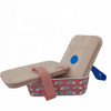 Eco-friendly Reusable Bamboo Fiber Bento Lunch Box with Silicone Band and Wooden Bamboo Lid