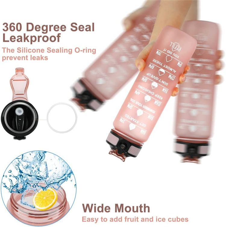 Outdoor High Quality Modern Colorful Sports Bouteille De Gym Fitness Water Bottle
