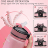 Bouteille Deau 1 Litre Botellas Plasticas 1000Ml Pink and Blue Pastel Reusable Women Bpa Free Water Bottle Bottles