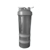 600Ml Wide Mouth Custom Gym Sports Bpa Free Plastic Shaker Water Bottle With Handle Capacity Scale