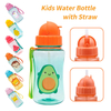 Custom Bpa Free 450Ml 16Oz Toddler Kids Plastic Drink Water Bottle With Cap