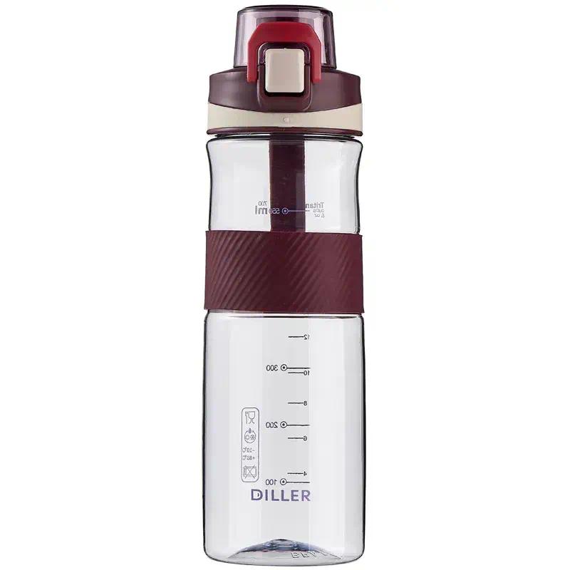 Garrafa De Agua De Plastico Wholesale Custom Logo 700Ml Sports Plastic Gym Drink Water Bottle Bottles