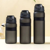 2023 New Wasserflaschen 650ml Tritan Plastic Sports Water Bottle With Straw
