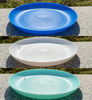 BPA FREE LARGE RPET PLASTIC PLATE REUSABLE PLATE DISHWASHER SAFE 8 9 10inch DINNER PLATE CUSTOMIZE COLORS and LOGOS