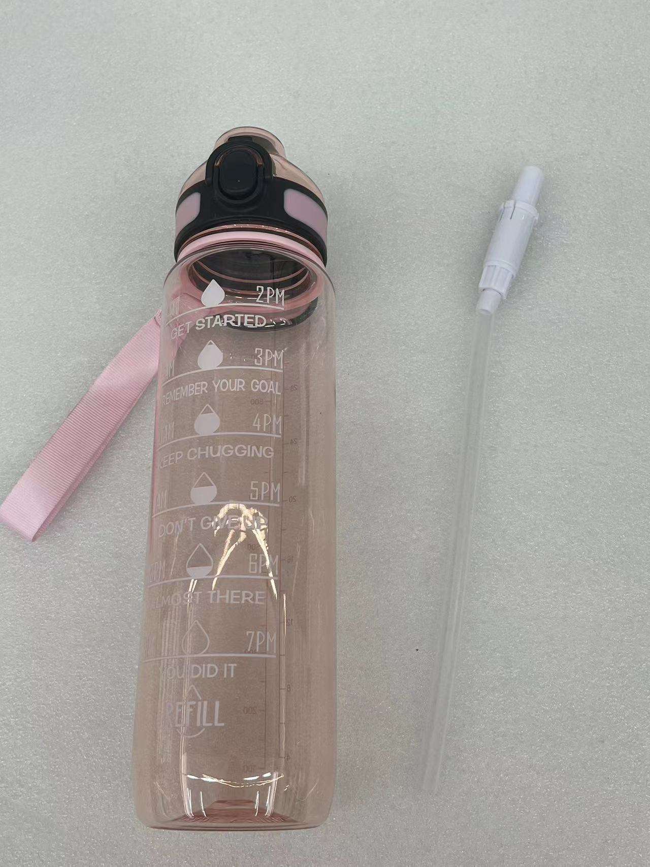 Wholesale 32oz 32 oz 1000ml Gym Drinking Clear BPA Free Tritan Plastic Wide Mouth Water Bottle With Lid Custom Logo
