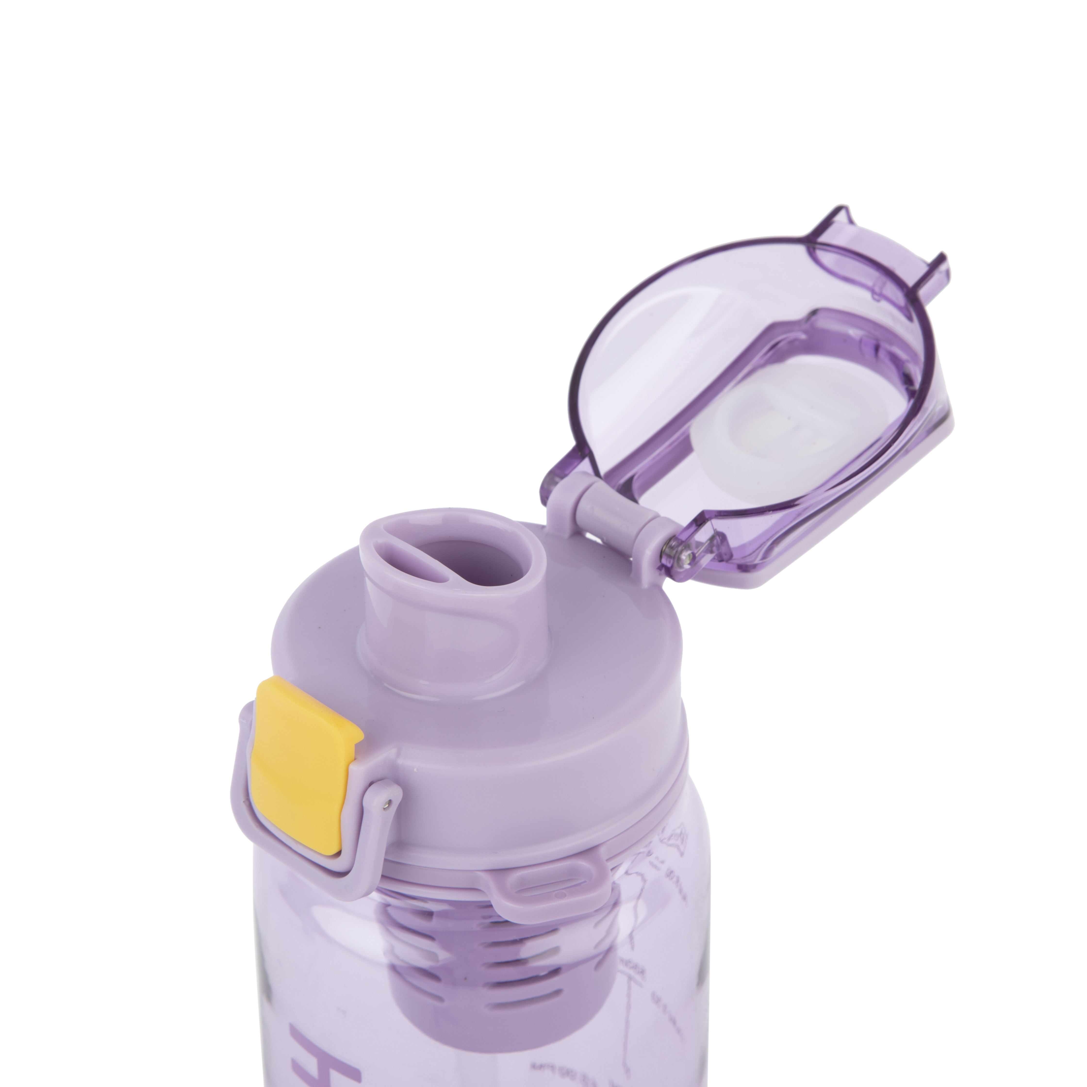 700ML 900ML 1500ml BPA Free Tritan Water Bottle Sports Outdoor Gym Frosted Plastic with Time Marker
