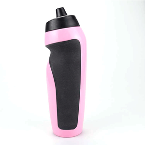 Bpa Free Custom Pink Hdpe 650Ml Squeeze Drink Bottle Sport Bicycle Bike Plastic Water Bottle