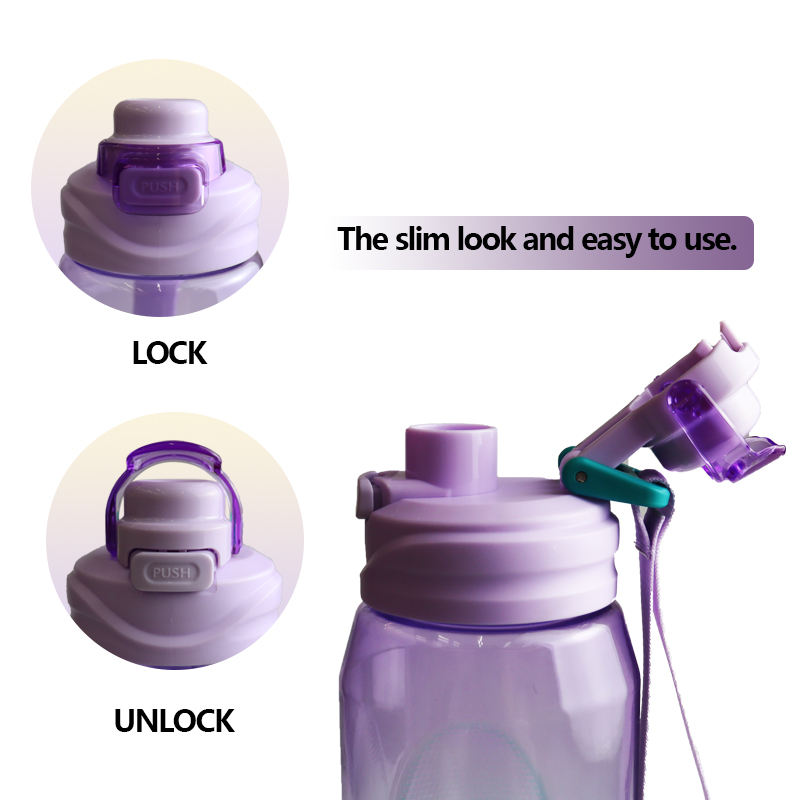 Personalized Lovely Plastic Drinking Water Bottles Bpa Free Sport Water Bottles