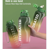 2L Wholesale Gradient Color Fitness Sports Motivational Water Bottle with Time Marker and Straw