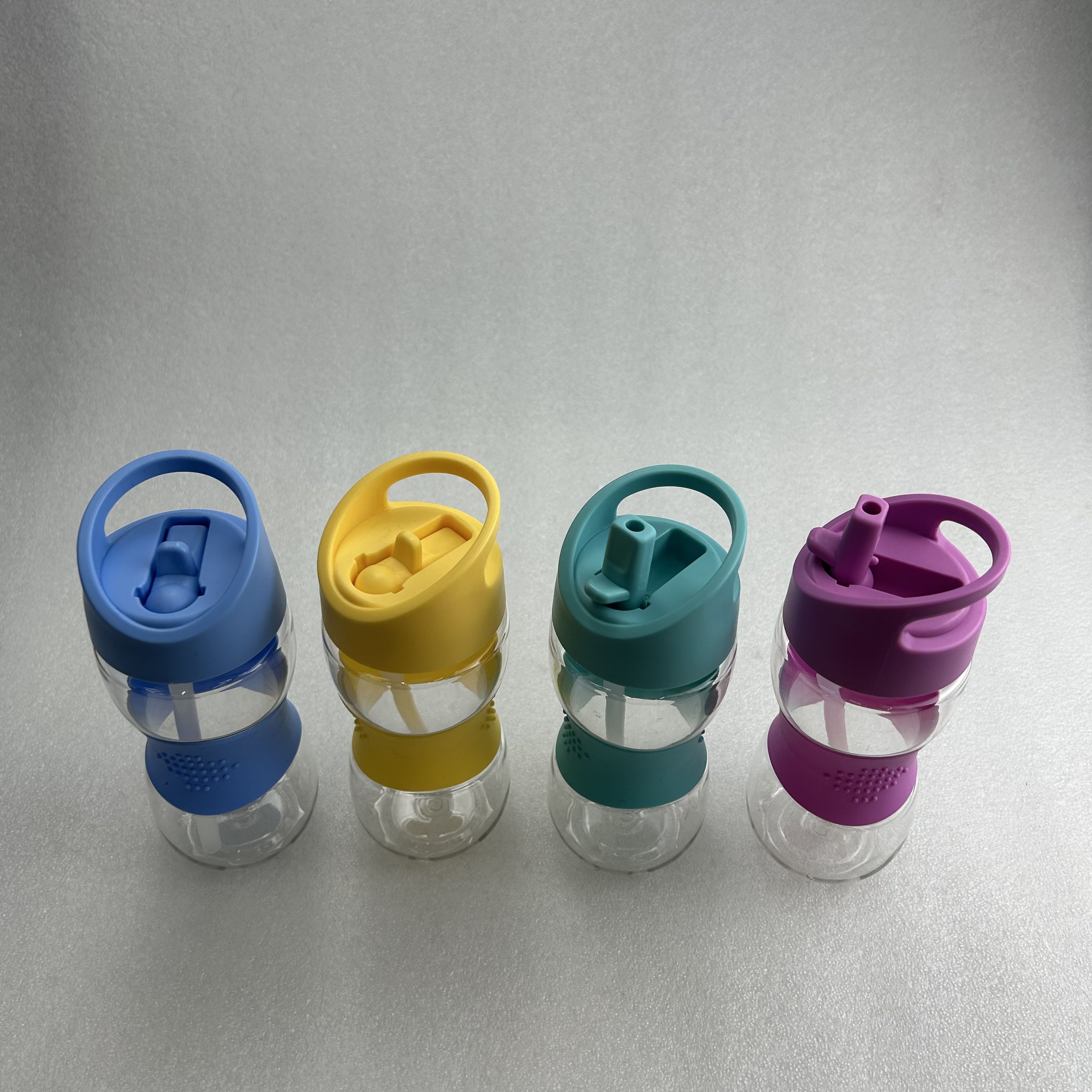 Sports High-value High Temperature Resistant Portable Food-grade Plastic Children Straw Water Bottle
