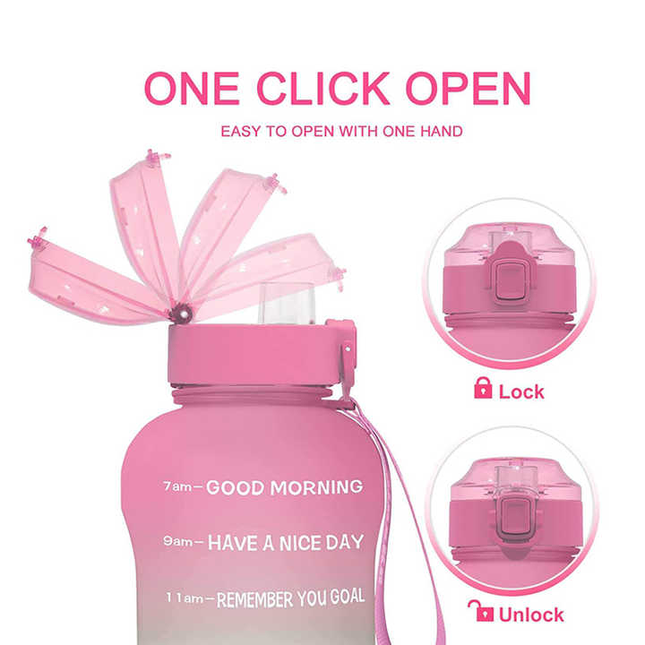Eco-Friendly Kawaii Custom Water Bottle Logo for Kids With Straw