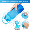 Gym Cute Water Bottle With Custom Logo for Kids Sports Bottles