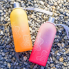 Bpa Free Botellas De Agua Personalizadas De Plastico 600 Ml 600Ml Tritan Frosted Drinking Bottle Plastic Water Bottle for Girls