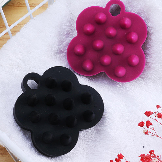 Silicone Comb Shampoo Hair Washing Brush Hair Scrubber for Cat and Dog