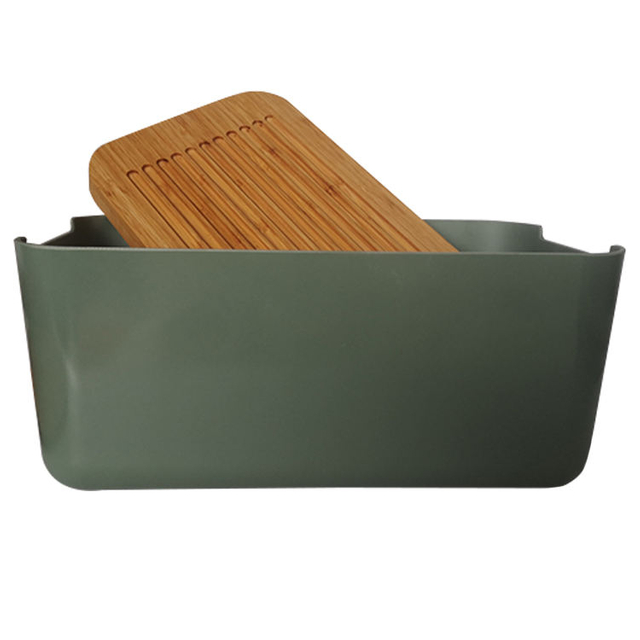 2020 Hot Sale Bamboo Fiber Food Storage Container Bread Box
