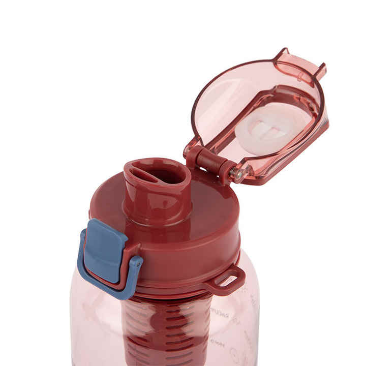 1500ML Transparent Bottle TRITAN/PC/PETG Material with Rope Gym Bottle