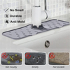 Silicone Sink Water Splash Catcher Pad Behind Faucet for Kitchen Bathroom Sink Draining Mat