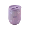Custom Color Wide Mouth Small 350Ml Direct Drinking Kids Kawaii Plastic Water Bottle Cute With Lid