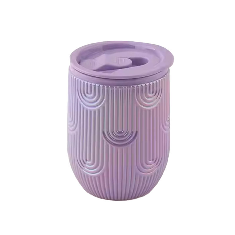 Custom Color Wide Mouth Small 350Ml Direct Drinking Kids Kawaii Plastic Water Bottle Cute With Lid
