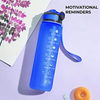 Factory Wholesale Water Bottle With Time Marker 32 Oz Motivational Gym Water Bottle With Time Marker