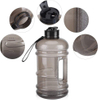 Half Gallon Water Bottle Sports Gym Bottle With Handle BPA Free Customizable Outdoor Plastic Water Bottle