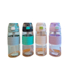 Wholesale Custom Logo 2024 800 Ml Sports Water Bottle Plastic Drinking Bottle With Straw