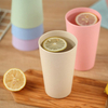 RPET CUP 6PCS Reusable Plastic Cups 20 oz Unbreakable Drinking Cup for Kitchen Dishwasher Safe Water Tumbler Set