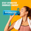 Sports Water Bottle 32oz Large Flip Top Leak Proof Lid One Click Open Non-Toxic BPA Free & Eco-Friendly Tritan Plastic Bottle