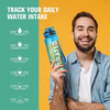 Sports Water Bottle 32oz Large Flip Top Leak Proof Lid One Click Open Non-Toxic BPA Free & Eco-Friendly Tritan Plastic Bottle