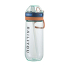 18Oz 500Ml Transparent Portable Plastic Tritan Sport Water Bottle Custom With Straw Handgrip
