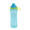 High Quality 650Ml Leak Proof Colorful Transparent Wide Mouth Bottle Water Plastic With Handle Lid