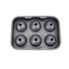 Sphere Silicone Ice Mold Silicone Bpa Free Reusable 4 Cavity Round Sphere Shape Mould Silicone Ice Ball Mold Tray for Whiskey