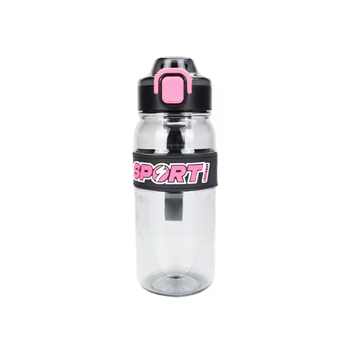 1000Ml Summer New High Temperature and Non-slip Outdoor Activities Portable Plastic Water Bottle With Handle