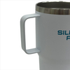 29oz Vacuum Insulated Car Mug with Lid and Portable Handle Stainless Steel Tumbler Travel Coffee Cup Custom Logo