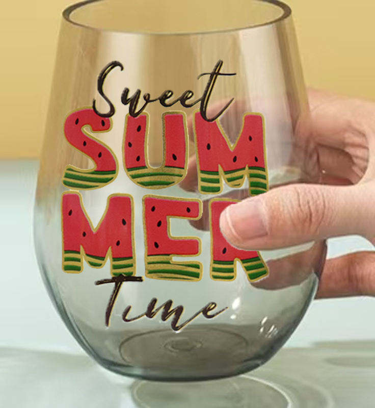 20oz 600ml Open Mouth Transparent Plastic Water Cup for Home Gatherings Cute and Customizable with logo