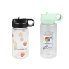 Kids Portable Handle Reusable Printed Pattern Water Bottle 500ml Safe Plastic Water Cup