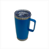16oz New Custom Color Office Coffee Stainless Steel Mug with Lid Handle Reusable Double Wall Insulated Tumbler