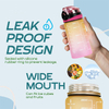 Custom Logo BPA Free 450ml Gym Water Bottles for Sports with Straw Kids Bottle Gradient Color BPA FREE