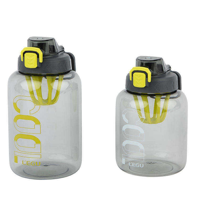 Large Capacity Gym Fruit Plastic Water Bottle Camping Custom logo