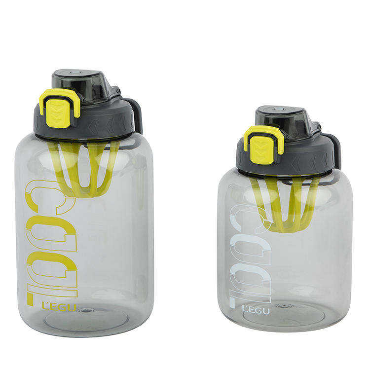 Large Capacity Gym Fruit Plastic Water Bottle Camping Custom logo